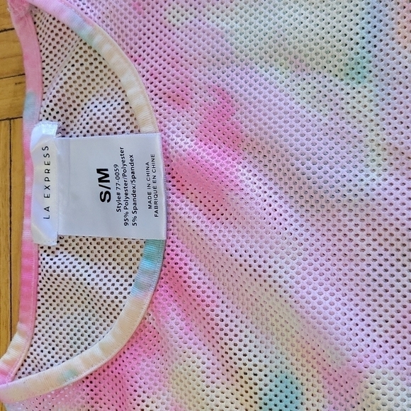 LA EXPRESS Mesh T-shirt S/M - Picture 3 of 6